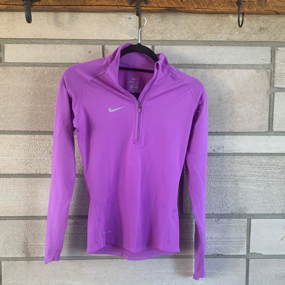 Nike Women's Lavender Long Sleeve Top